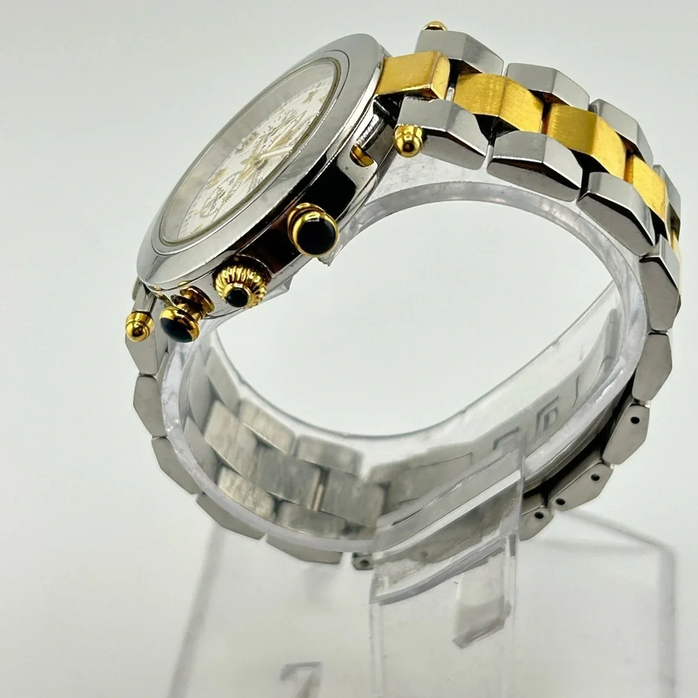 Klaus Kobec Couture Mens Sports Japan Movement 3ATM Stainless Steel Watch #628